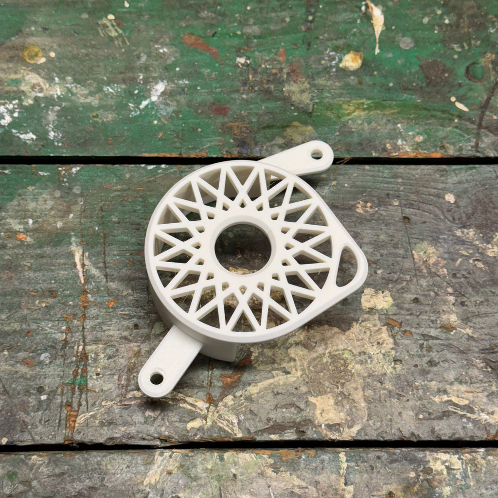 WHITE EDITION Plastic Motor Cover