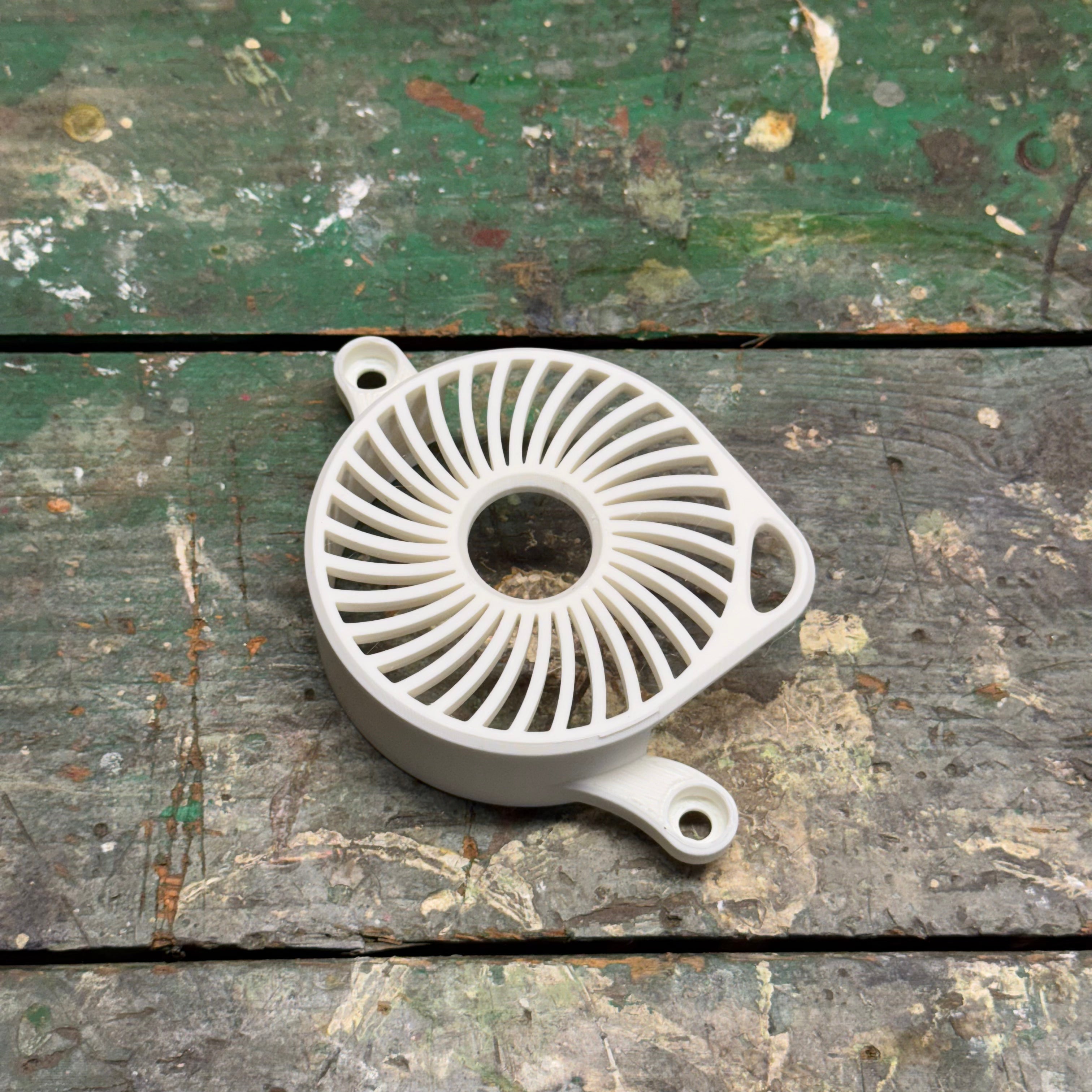 WHITE EDITION Plastic Motor Cover